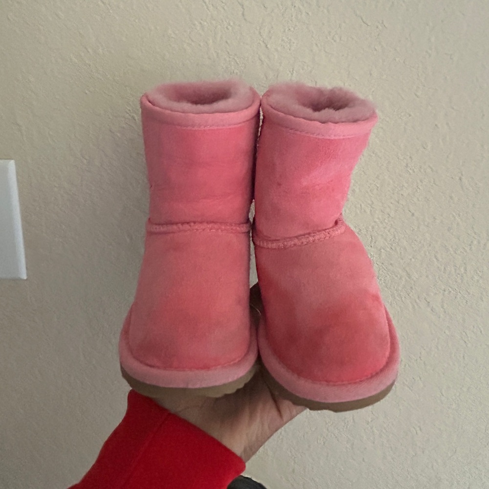 Pink toddler Uggs